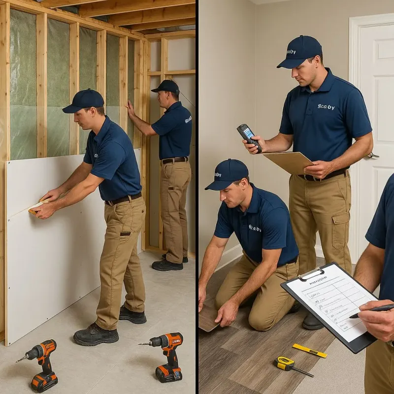 Repairs and Reconstruction process in Washington County, WI
